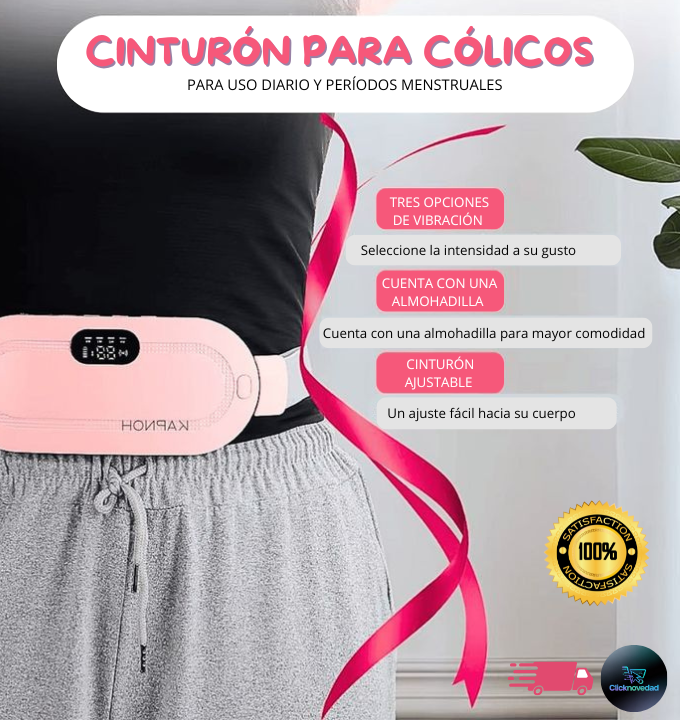 CINTURON PARA COLICOS REGULABLE